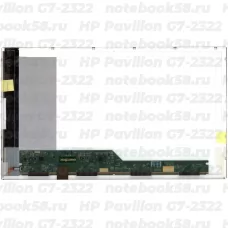 Матрица для ноутбука HP Pavilion G7-2322 (1600x900 HD+) TN, 40pin, Глянцевая