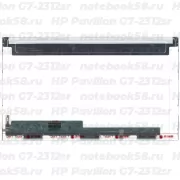 Матрица для ноутбука HP Pavilion G7-2312sr (1600x900 HD+) TN, 40pin, Глянцевая