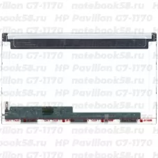 Матрица для ноутбука HP Pavilion G7-1170 (1600x900 HD+) TN, 40pin, Глянцевая