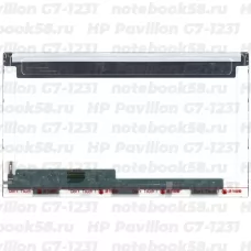 Матрица для ноутбука HP Pavilion G7-1231 (1600x900 HD+) TN, 40pin, Глянцевая