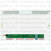 Матрица для ноутбука HP Pavilion G7-1392 (1600x900 HD+) TN, 40pin, Глянцевая