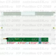 Матрица для ноутбука HP Pavilion G7-2089 (1600x900 HD+) TN, 40pin, Глянцевая