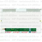 Матрица для ноутбука HP Pavilion G7-2313er (1600x900 HD+) TN, 40pin, Глянцевая