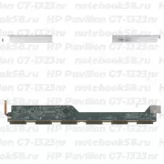 Матрица для ноутбука HP Pavilion G7-1323nr (1600x900 HD+) TN, 40pin, Глянцевая