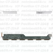 Матрица для ноутбука HP Pavilion G7-2248 (1600x900 HD+) TN, 40pin, Глянцевая