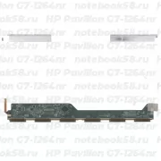 Матрица для ноутбука HP Pavilion G7-1264nr (1600x900 HD+) TN, 40pin, Глянцевая
