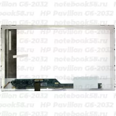 Матрица для ноутбука HP Pavilion G6-2032 (1366x768 HD) TN, 40pin, Глянцевая
