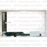 Матрица для ноутбука HP Pavilion G6-1032 (1366x768 HD) TN, 40pin, Глянцевая