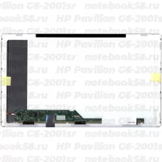 Матрица для ноутбука HP Pavilion G6-2001sr (1366x768 HD) TN, 40pin, Матовая