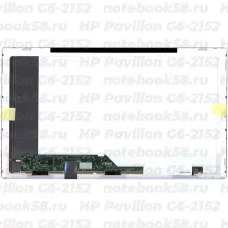 Матрица для ноутбука HP Pavilion G6-2152 (1366x768 HD) TN, 40pin, Матовая