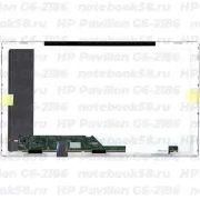 Матрица для ноутбука HP Pavilion G6-2186 (1366x768 HD) TN, 40pin, Матовая