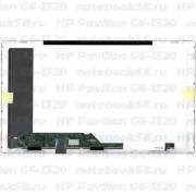 Матрица для ноутбука HP Pavilion G6-1320 (1366x768 HD) TN, 40pin, Матовая