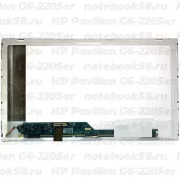 Матрица для ноутбука HP Pavilion G6-2205er (1366x768 HD) TN, 40pin, Матовая