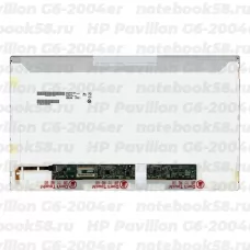 Матрица для ноутбука HP Pavilion G6-2004er (1366x768 HD) TN, 40pin, Глянцевая