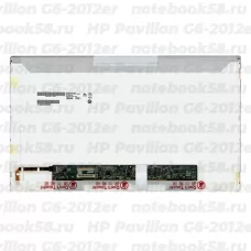 Матрица для ноутбука HP Pavilion G6-2012er (1366x768 HD) TN, 40pin, Глянцевая