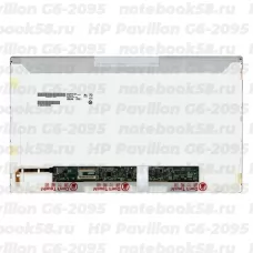 Матрица для ноутбука HP Pavilion G6-2095 (1366x768 HD) TN, 40pin, Глянцевая