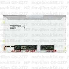 Матрица для ноутбука HP Pavilion G6-2217 (1366x768 HD) TN, 40pin, Глянцевая