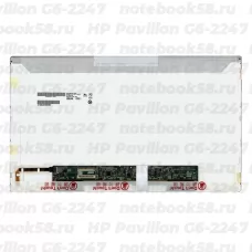 Матрица для ноутбука HP Pavilion G6-2247 (1366x768 HD) TN, 40pin, Глянцевая