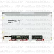 Матрица для ноутбука HP Pavilion G6-2343sr (1366x768 HD) TN, 40pin, Глянцевая