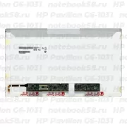 Матрица для ноутбука HP Pavilion G6-1031 (1366x768 HD) TN, 40pin, Глянцевая