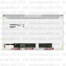 Матрица для ноутбука HP Pavilion G6-1112 (1366x768 HD) TN, 40pin, Глянцевая