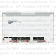 Матрица для ноутбука HP Pavilion G6-1166 (1366x768 HD) TN, 40pin, Глянцевая