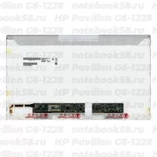 Матрица для ноутбука HP Pavilion G6-1228 (1366x768 HD) TN, 40pin, Глянцевая