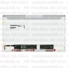 Матрица для ноутбука HP Pavilion G6-1244 (1366x768 HD) TN, 40pin, Глянцевая