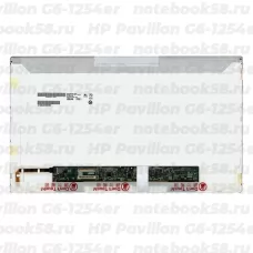 Матрица для ноутбука HP Pavilion G6-1254er (1366x768 HD) TN, 40pin, Глянцевая