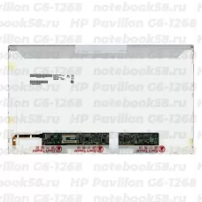 Матрица для ноутбука HP Pavilion G6-1268 (1366x768 HD) TN, 40pin, Глянцевая