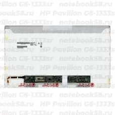 Матрица для ноутбука HP Pavilion G6-1333sr (1366x768 HD) TN, 40pin, Глянцевая