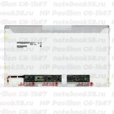 Матрица для ноутбука HP Pavilion G6-1b87 (1366x768 HD) TN, 40pin, Глянцевая