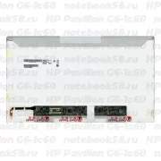 Матрица для ноутбука HP Pavilion G6-1c60 (1366x768 HD) TN, 40pin, Глянцевая