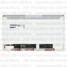 Матрица для ноутбука HP Pavilion G6-1d57nr (1366x768 HD) TN, 40pin, Глянцевая