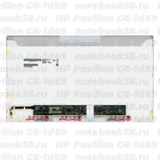 Матрица для ноутбука HP Pavilion G6-1d69 (1366x768 HD) TN, 40pin, Глянцевая