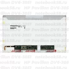 Матрица для ноутбука HP Pavilion DV6-3051 (1366x768 HD) TN, 40pin, Глянцевая