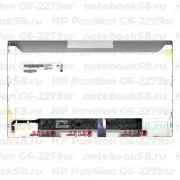 Матрица для ноутбука HP Pavilion G6-2279sr (1366x768 HD) TN, 40pin, Матовая
