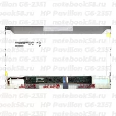 Матрица для ноутбука HP Pavilion G6-2351 (1366x768 HD) TN, 40pin, Матовая