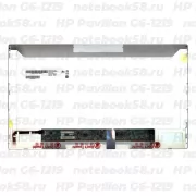 Матрица для ноутбука HP Pavilion G6-1219 (1366x768 HD) TN, 40pin, Матовая