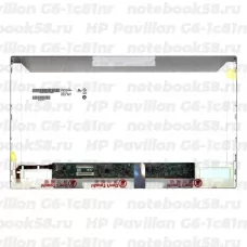 Матрица для ноутбука HP Pavilion G6-1c81nr (1366x768 HD) TN, 40pin, Матовая