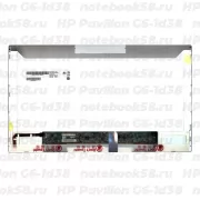 Матрица для ноутбука HP Pavilion G6-1d38 (1366x768 HD) TN, 40pin, Матовая