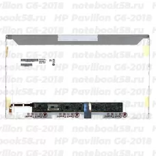 Матрица для ноутбука HP Pavilion G6-2018 (1366x768 HD) TN, 40pin, Глянцевая