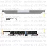 Матрица для ноутбука HP Pavilion DV6-3107er (1366x768 HD) TN, 40pin, Глянцевая