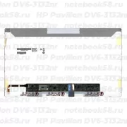 Матрица для ноутбука HP Pavilion DV6-3132nr (1366x768 HD) TN, 40pin, Глянцевая