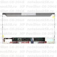 Матрица для ноутбука HP Pavilion G6-2046 (1366x768 HD) TN, 40pin, Матовая
