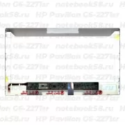 Матрица для ноутбука HP Pavilion G6-2271sr (1366x768 HD) TN, 40pin, Матовая