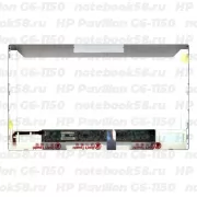 Матрица для ноутбука HP Pavilion G6-1150 (1366x768 HD) TN, 40pin, Матовая