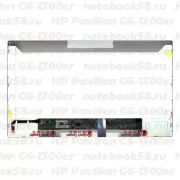 Матрица для ноутбука HP Pavilion G6-1300er (1366x768 HD) TN, 40pin, Матовая