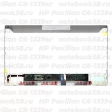 Матрица для ноутбука HP Pavilion G6-1339er (1366x768 HD) TN, 40pin, Матовая