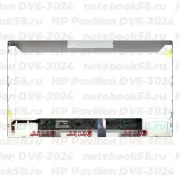 Матрица для ноутбука HP Pavilion DV6-3024 (1366x768 HD) TN, 40pin, Матовая